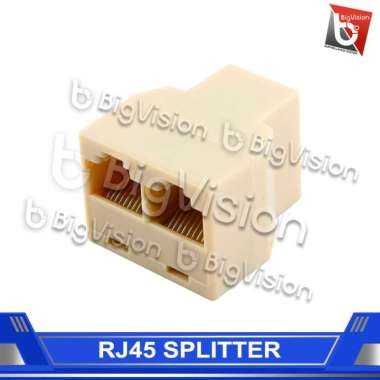 RJ45 COUPLER 2 PORT SAMBUNGAN KABEL LAN