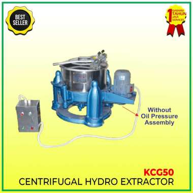 Mesin Pengering Baju Centrifugal Hydro Extractor 15 - 30 kg 3 Kw 3 Phs - KCG50