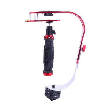 Mine Handheld Stabilizer Kamera for DSLR/GoPro/Xiaomi Yi - Red
