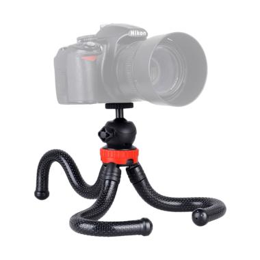 Third Party Clevertech Octopus Flexible Tripod - Red Black