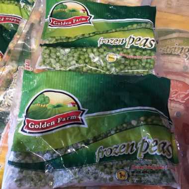 Golden Farm Vegetable Frozen Green Peas Kacang Polong Beku 500 gr