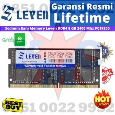 Sodimm Ram Memory Leven DDR4 8 GB 2400 Mhz PC 19200