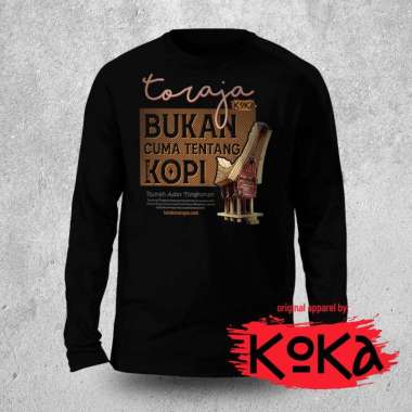 Premium T-Shirt - Kaos Khas TORAJA by KOKA KangKaos - TRJ2 Lengan Panjang XXL