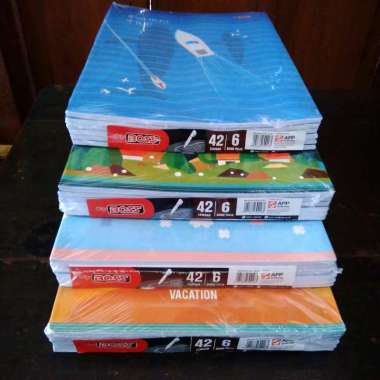 buku tulis sidu 42 lembar big boss campus per pak isi 6 buku