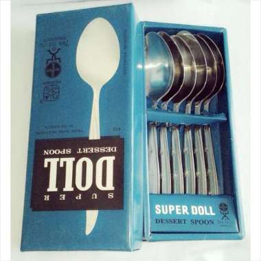 sendok makan stainless super doll