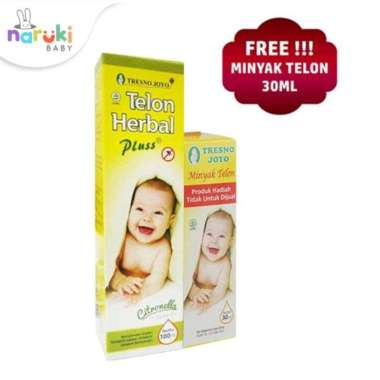 Tresno Joyo Minyak Telon 100ml FREE Minyak telon 30ml Banded Citronella