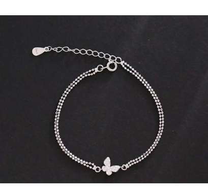 Gelang Tangan Silver 925 Rantai Silver Kalvikula Korean Bracelet Style VAR 7