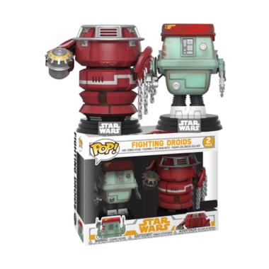 Funko POP! Solo A Star Wars Story - Fighting Droids Exclusive Action Figure [2-Pack]