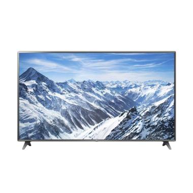 LG 75UK6500 UHD Smart TV [75 Inch/ Khusus Bandung] Alabaster Silver Metallic