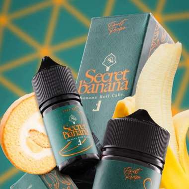 Secret Banana Roll Cake Salt Nic 30ml 35mg