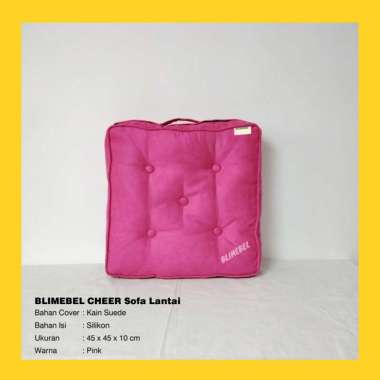 BLIMEBEL CHEER Sofa Lantai / Alas Duduk Lantai / Floor Sofa Pink