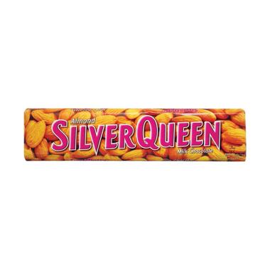 Promo Harga Silver Queen Chocolate Almonds 58 gr - Blibli