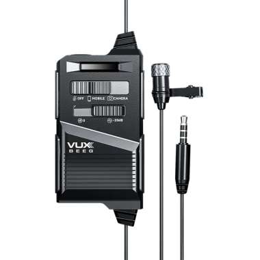 Vuxbeeg UP10 Clip On Omnidirectional Condenser Lavalier Microphone Lapel Mic Audio