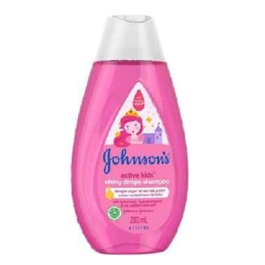 harga Johnsons Active Kids Shiny Drops Shampoo 100ml - shampo bayi johnsons - shampo anak - sampo bayi paling bagus aman bpom Blibli.com
