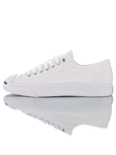 converse jack purcell white leather uk