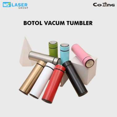 Botol Vaccum Tumbler MS LASER- Termos Mini Stainless Steel 304