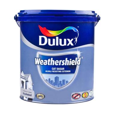 Dulux Weathershield Alkali Resisting Cat Dasar Exterior Dinding [2.5L] Abu-abu Semu -