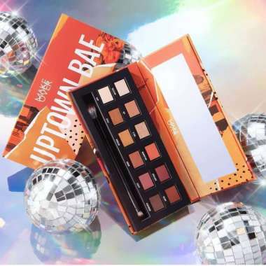 MAKE OVER Powerstay Eye Palette - Uptown Bae - EyeShadow Palette - Eye Shadow Nude - Eyeshadow Tahan