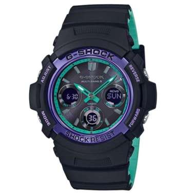 CASIO ORIGINAL - CASIO G-SHOCK AWG-M100SBL-1ADR JAM TANGAN PRIA JAM PRIA - RUBBER G SHOCK GSHOCK CAS