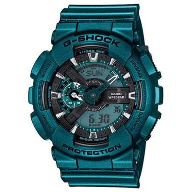 CASIO ORIGINAL - CASIO G-SHOCK GA-110NM-3ADR - JAM TANGAN PRIA JAM PRIA LA - RUBBER G SHOCK GSHOCK C