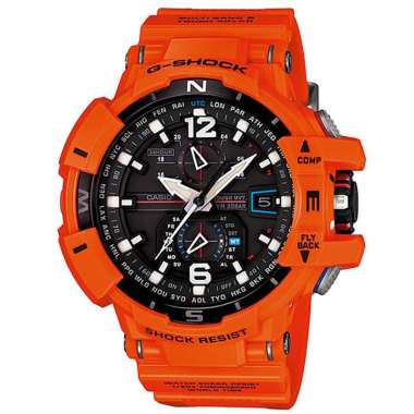 CASIO ORIGINAL - CASIO G-SHOCK GW-A1100R-4ADR - JAM TANGAN PRIA JAM PRIA CI - RUBBER G SHOCK GSHOCK