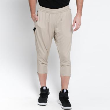 adidas Men Basketball MVP Pant Celana Basket Pria - Raw Gold [CE7332]