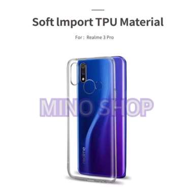 SOFTCASE TRANSPARAN REALME 3 PRO PREMIUM CLEAR SOFT CASE
