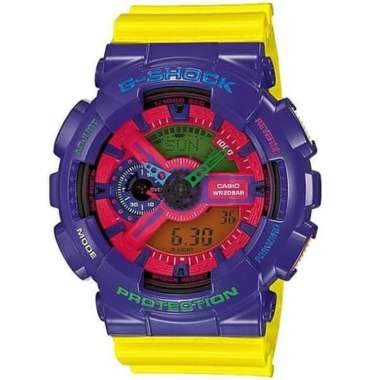 CASIO ORIGINAL - CASIO G-SHOCK GA-110HC-6ADR - JAM TANGAN PRIA JAM PRIA LA - RUBBER G SHOCK GSHOCK C