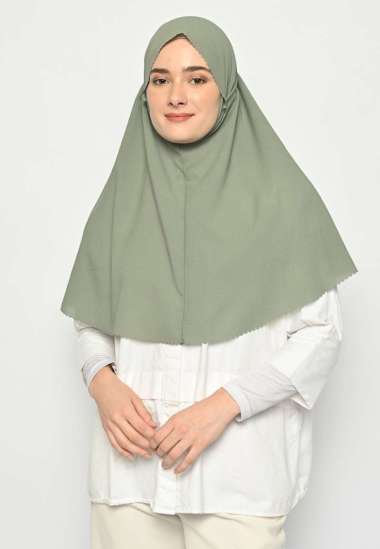 My Daily Hijab Bergo Mirae Lasercut Matcha