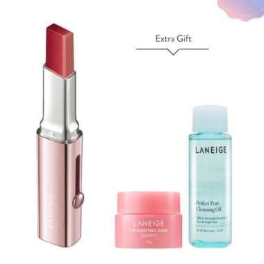 Laneige Layering Lip Bar #11 Moody Red (OL21) - Lipstick Pigmented - Lipstick Glow Matte - Lipstik A