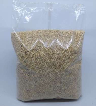 MILLET PUTIH 1 KG MAKANAN BURUNG LOVEBIRD PERKUTUT KENARI DLL