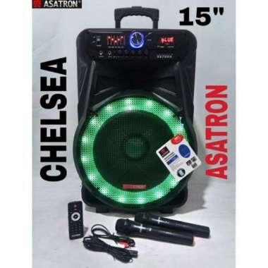 CHELSEA Speaker Portable Asatron Chelsea 8873 15inch EQUALIZER