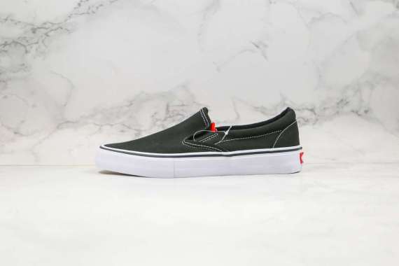 black and gray vans