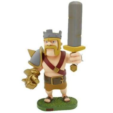 Action Figure CoC Clash of Clans Barbarian King
