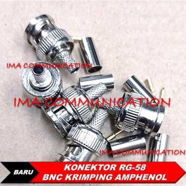 Konektor BNC Male Rg-58 Krimping Amphenol