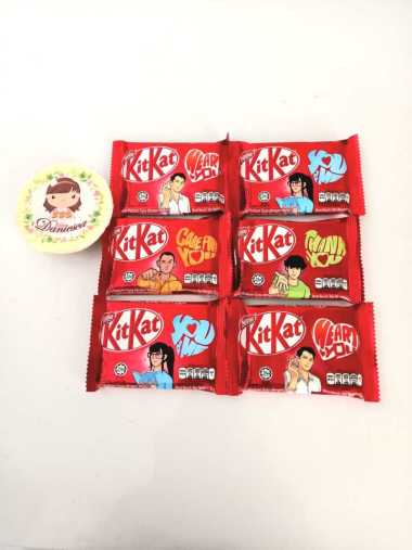 6 pcs kitkat 4F 35 gr milk chocolate wafer