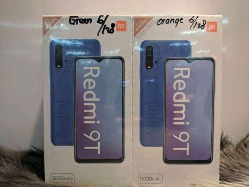 Handphone Xiaomi Redmi 9T 6/128 GB Onyx gray