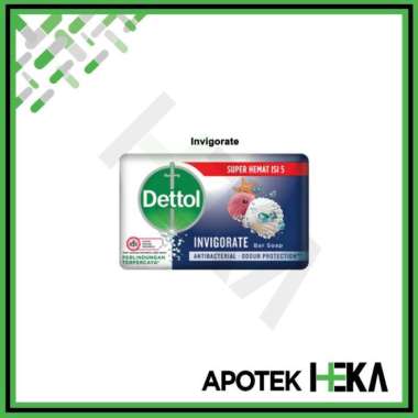 Promo Harga Dettol Bar Soap Invigorate 100 gr - Blibli