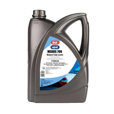 Unil Opal Medos 700 15W-40 Oli Mobil [5 Liter] Made In France