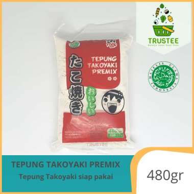 Tepung Takoyaki premix 480g snack makanan jepang instan Halal MUI
