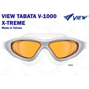 VIEW TABATA KACAMATA RENANG V-1000 XTREME SWIMMING GOGGLES ORIGINAL - BRSL 100 % ORIGINAL Multicolor
