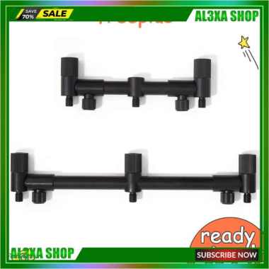 Fishing Rod Bite Alarms Holder Telescopic Carp Fish Pole Buzz Bar