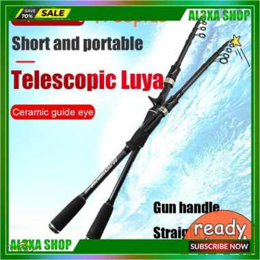 Fishing Rod Carbon Telescopic Spinning Baitcasting Casting Fishin
