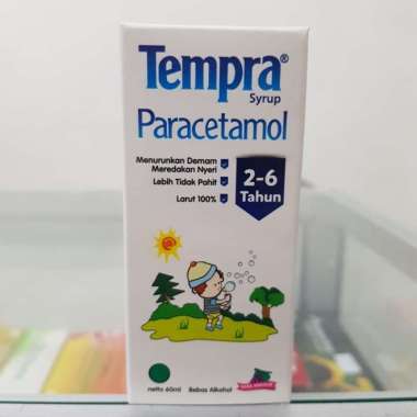 Tempra Syrup 60ml - Paracetamol utk Demam Anak 2-6 Thn