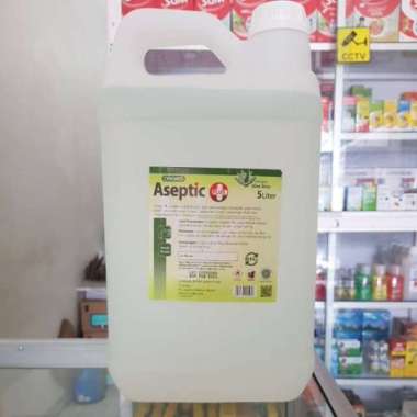 Aseptic Plus Aloe Vera Liquid 5 Ltr - Handsanitizer & Antiseptic