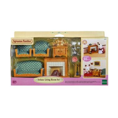 sylvanian deluxe living room set