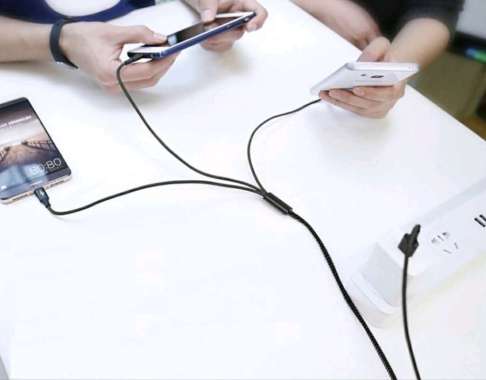 Paket murah Charger dual USB + Kabel data 3 in 1 Charger hp motor scoopy beat vario pcx beat deluxe 