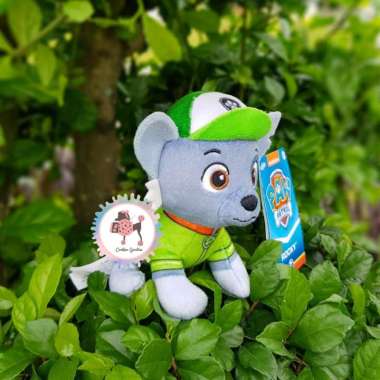 Jual Paw Patrol Mini Plush - Rocky 14cm 