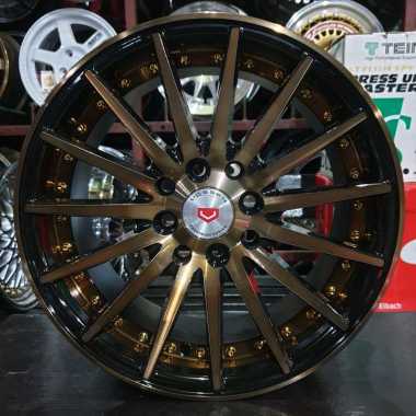 Velg R/Ring 15 R15 Vossen VPS Jari Jari Avanza Mobilio Livina Sedan bronze