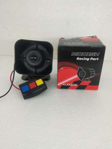 Klakson sirine 3 suara mobil motor Nmax Xmax lexi fino mio soul Vario Beat street PCX 160 150 Scoopy